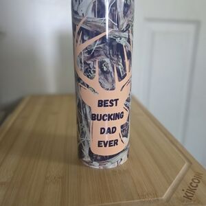Camouflage Tumbler - Best Bucking Dad Ever